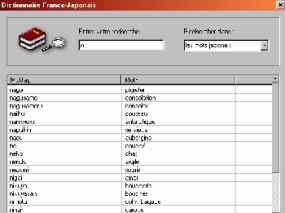 SENSEI Dictionnaire